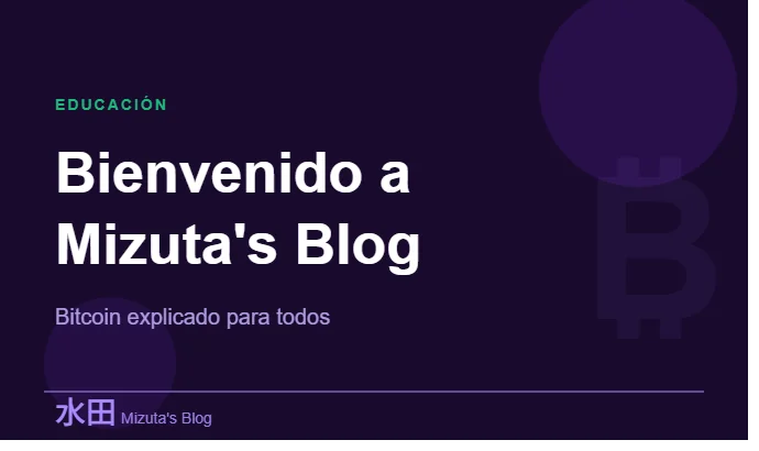Bienvenido a Mizuta's Blog: Bitcoin explicado para todos